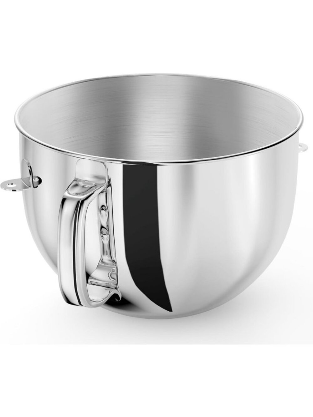 6QT Stainless Steel Mixing Bowl with Handle for Stand Mixers - Kitchen Essential